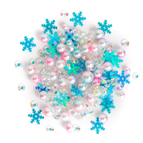 Buttons Galore & More Sparkletz Embellishments - Glacier