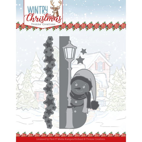 Find It [Yvonne Creations]  Wintery Christmas - Peek A Boo Snowman