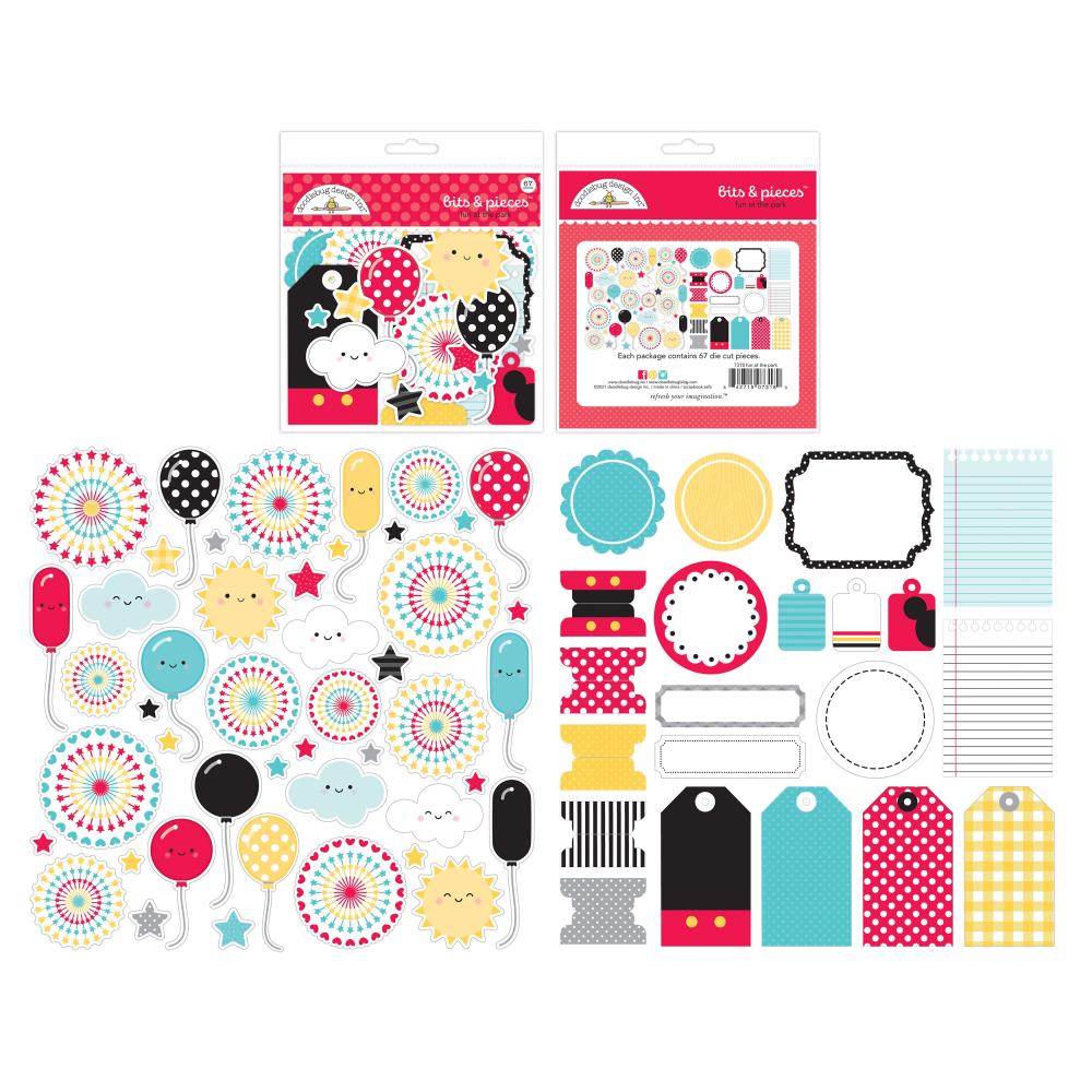 Doodlebug Design Die Cuts [Collections] - Bits & Pieces - Fun At The Park