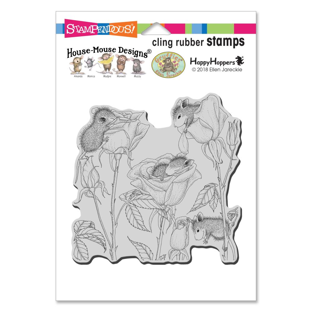 Stampendous [House Mouse] - Rose Play