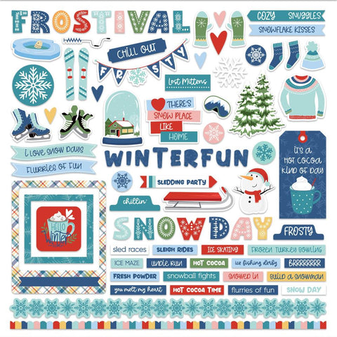 Photoplay 12x12 Stickers [Collection] - Frostival
