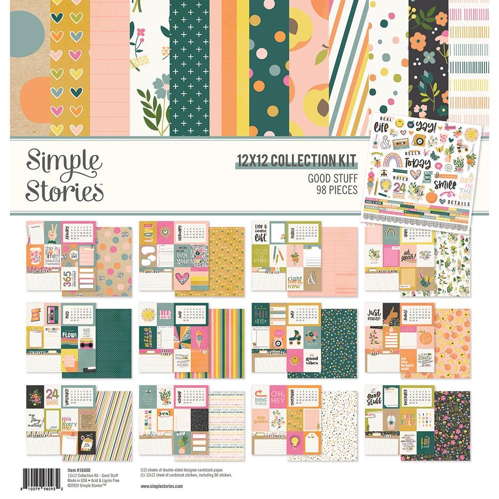 Simple Stories  12x12 Paper [Collection] - Good Stuff