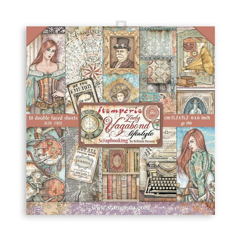 Stamperia 6x6 Paper [Collection] - Lady Vagabond Lifestyle