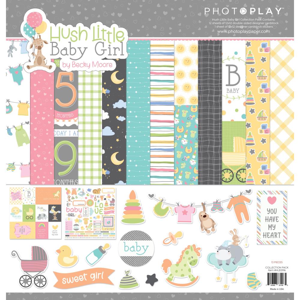 Photo Play 12x12  [Collection] - Hush Little Baby Girl