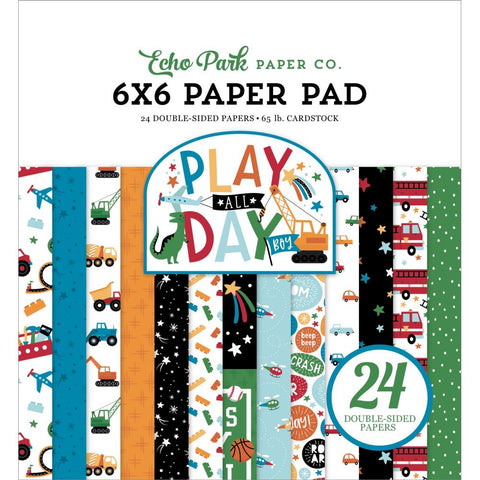 Echo Park 6x6 Paper  [Collection] - Play All Day Boy