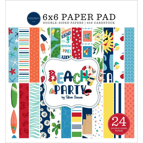 Carta Bella 6x6 Paper Pad  [Collection] - Beach Party