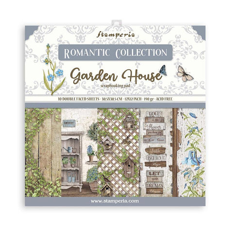 Stamperia 12x12 Paper [Collection] - Romantic Collection - Garden House