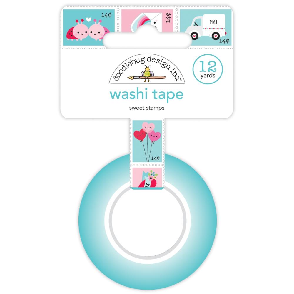 Doodlebug Design Washi Tape - Sweet Stamps