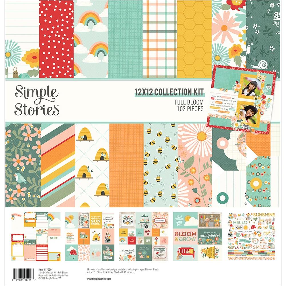 Simple Stories  12x12 Paper [Collection] - Full Bloom