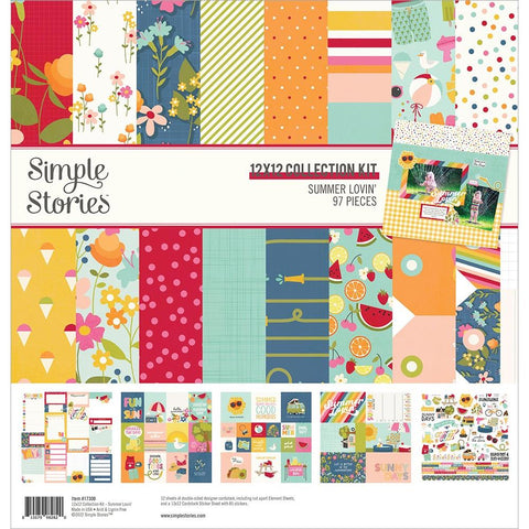 Simple Stories  12x12 Paper [Collection] - Summer Lovin'