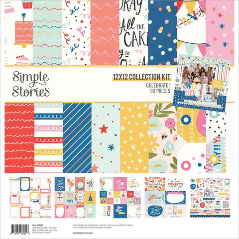 Simple Stories  12x12 Paper [Collection] - Celebrate!