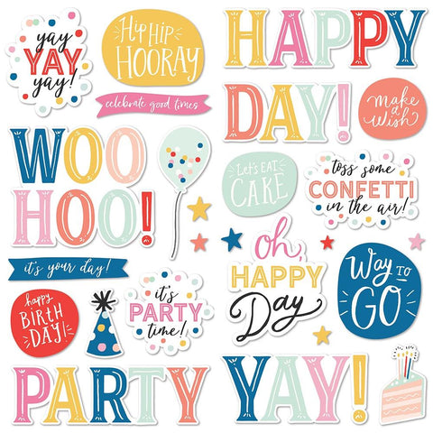 Simple Stories Foam Stickers [Collections] - Celebrate!