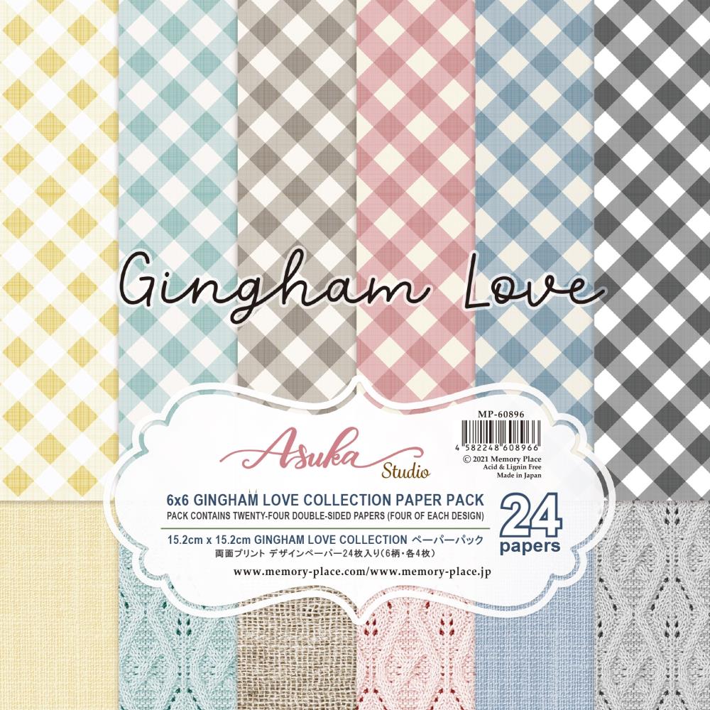 Memory-Place Asuka Studio 6x6 Paper [Collection] - Gingham Love