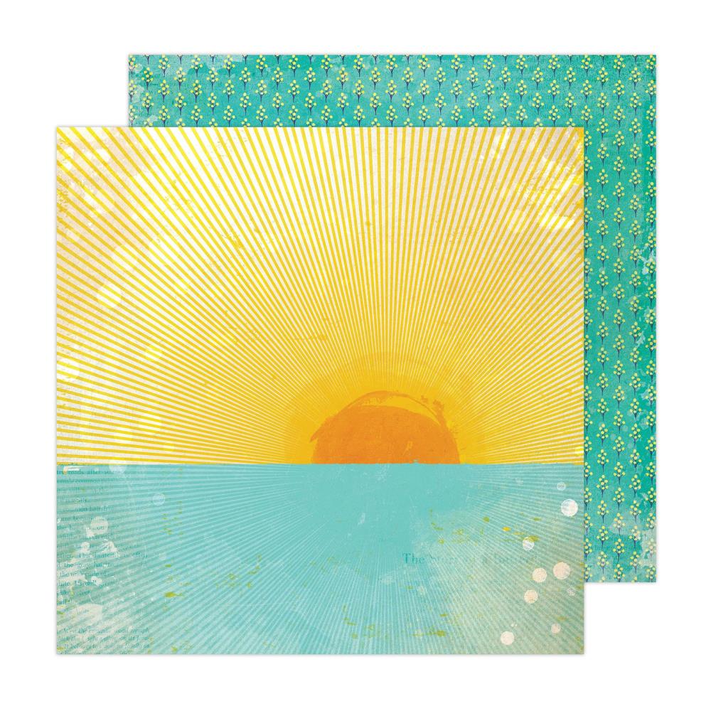 American Crafts [Vicki Boutin] 12x12 Papers - Sweet Rush - Sunny Side Up