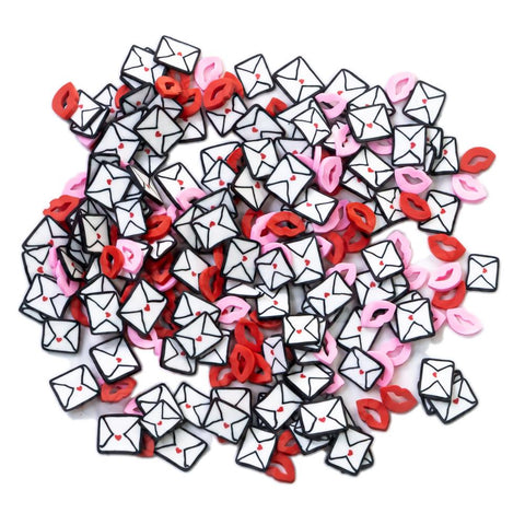 Buttons Galore & More Sprinkletz Embellishments - Love Letter