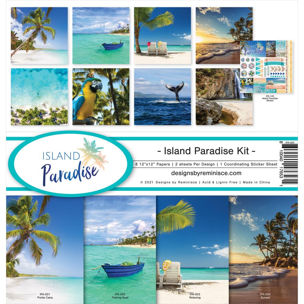 Reminisce 12x12  Paper  [Collection] - Island Paradise