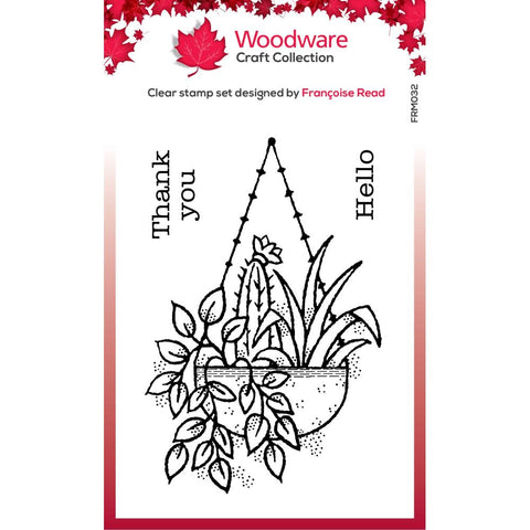 Woodware Stamps - Hanging Basket