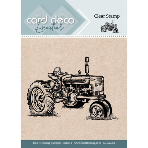 Find It Card Deco Essentials Stamps - Tractor