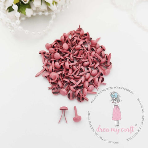 Dress My Craft 10 MM brads - Blush Pink