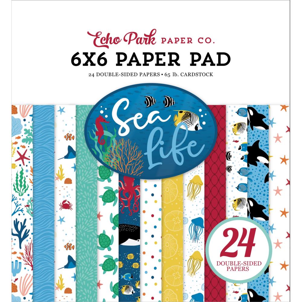 Echo Park 6x6 Paper  [Collection] - Sea Life