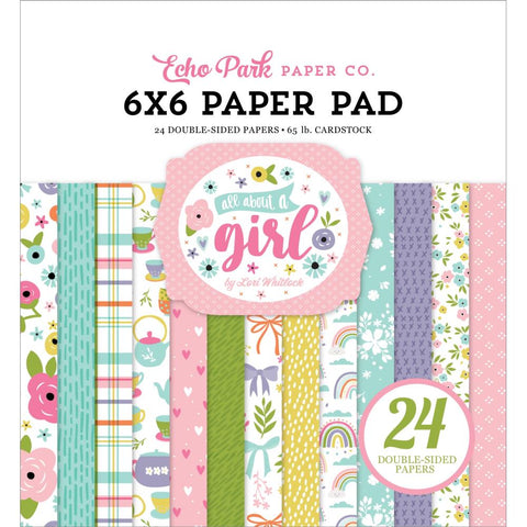 Echo Park 6x6 Paper  [Collection] - All About A Girl