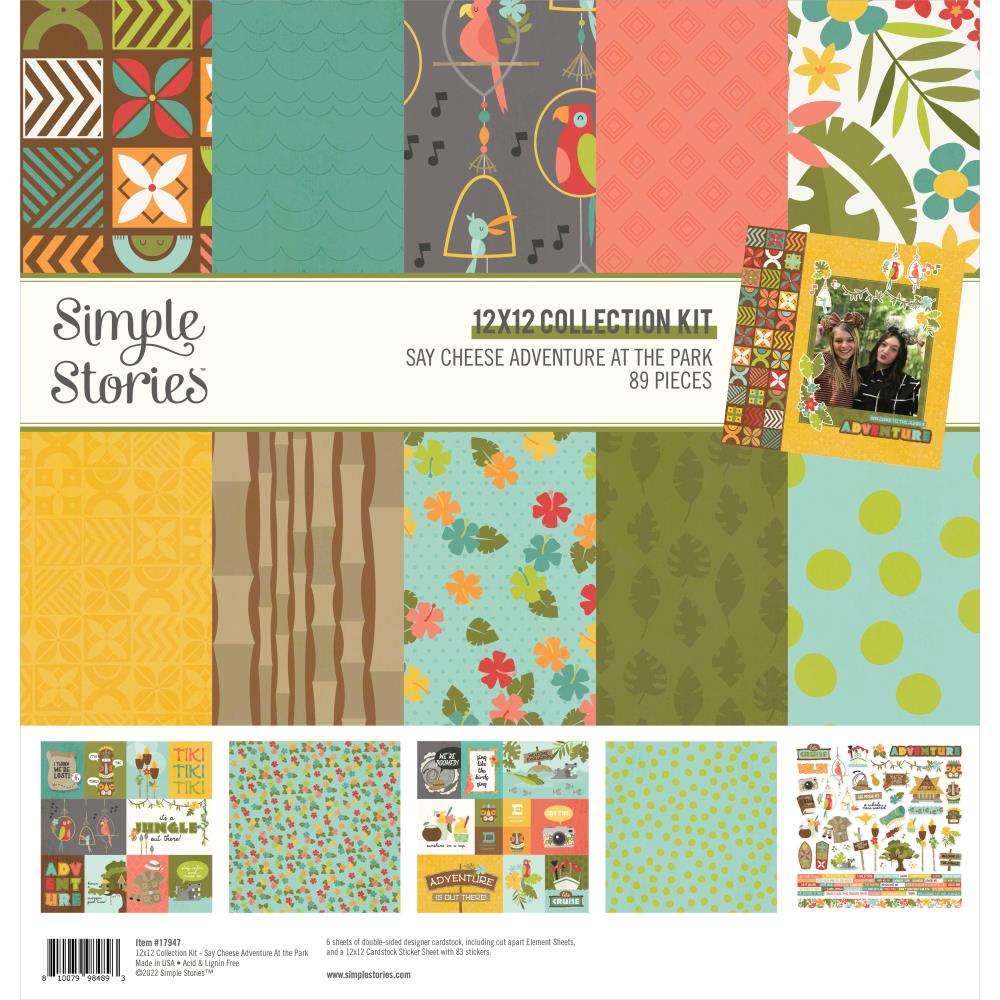 Simple Stories  12x12 Paper [Collection] - Say Cheese Adventure At The Park