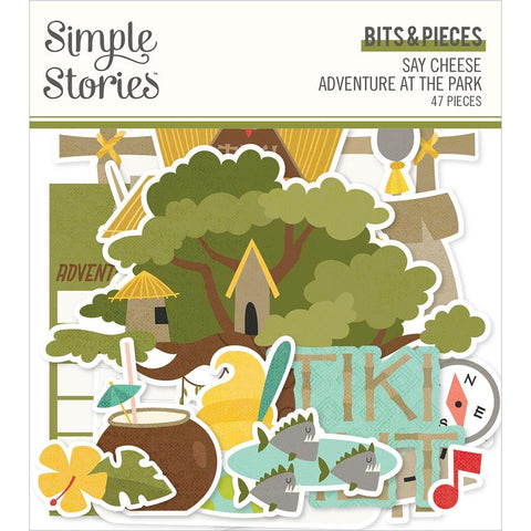Simple Stories Bits & Pieces  [Collection] - Say Cheese Adventure At The Park
