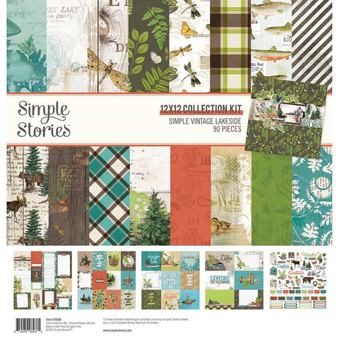 Simple Stories  12x12 Paper [Collection] - Sinple Vintage Lakeside