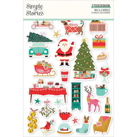 Simple Stories  Sticker Book  [Collection] - Mix & Mingle