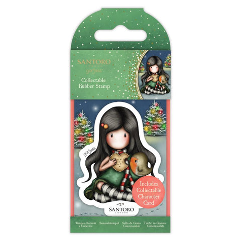 Santoro [Gorjuss] Mini Stamps - My Christmas Friend