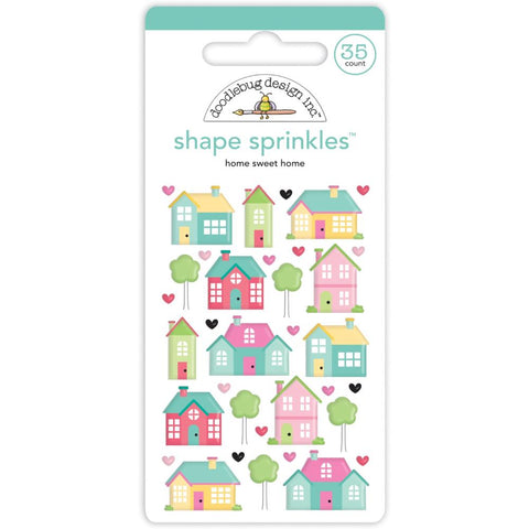 Doodlebug Design Shape Sprinkles - [Collection] - Home Sweet Home