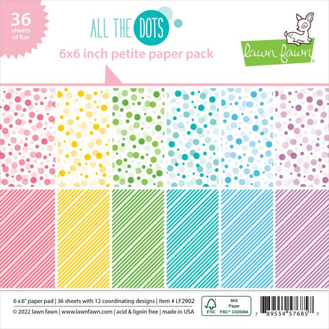 Lawn Fawn 6x6 Paper [Collection] - All The Dots