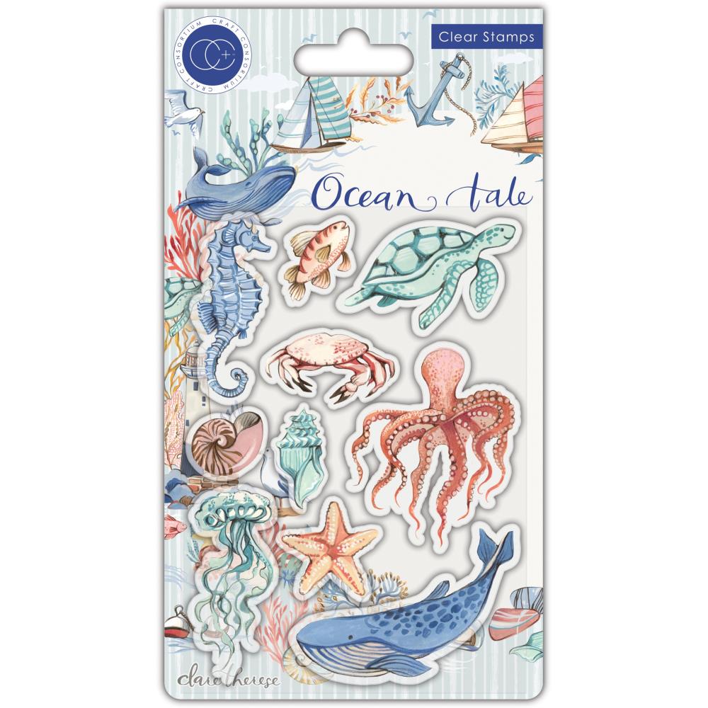 Consortium Clear Stamps - Ocean Tale - Sea Life
