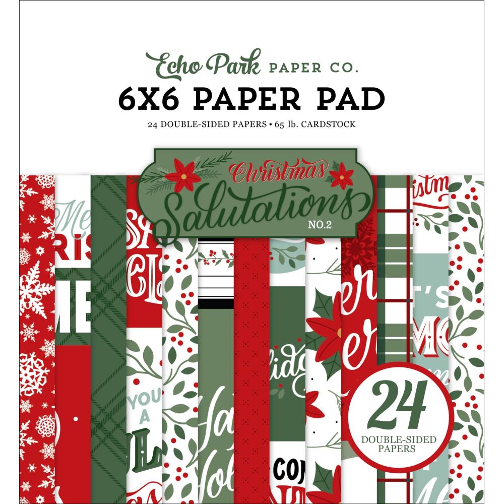 Echo Park 6x6 Paper  [Collection] - Christmas Salutations
