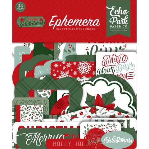 Echo Park Ephemera   [Collection] - Christmas salutations