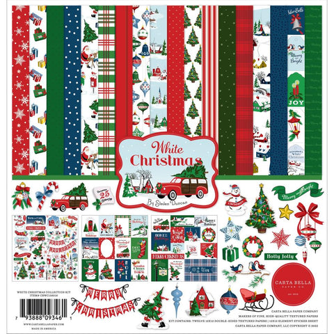 Carta Bella 12x12 Paper [Collection] - White Christmas