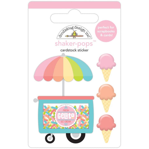 Doodlebug  Designs Inc. Shaker - Pops - Gel-Lot-o Flavors