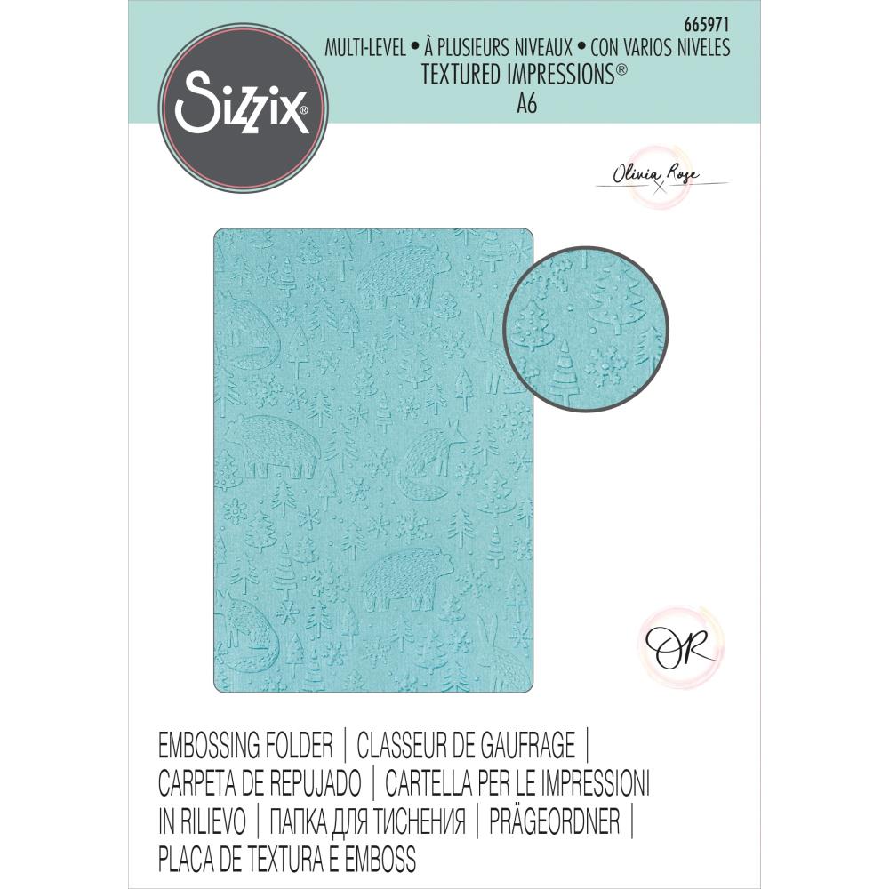 Sizzix 3-D Textured Impressions  - Nordic Pattern