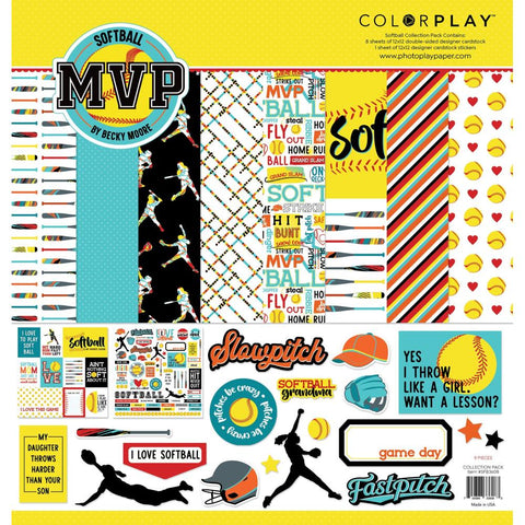 Photo Play / Colorplay 12x12  [Collection] - MVP Softball