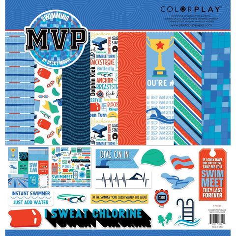 Photo Play / Colorplay 12x12  [Collection] - MVP Swimming