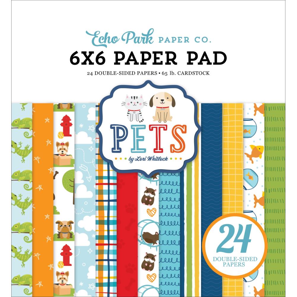 Echo Park 6x6 Paper  [Collection] - Pets
