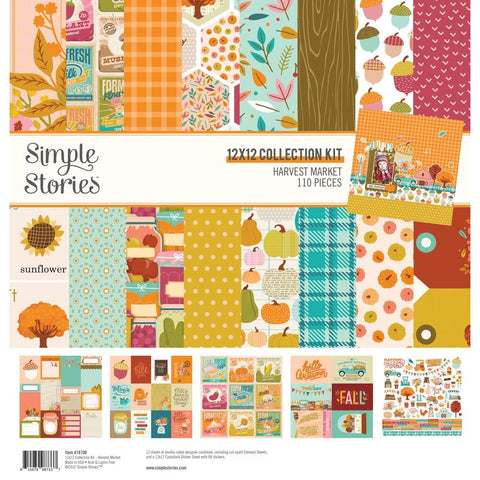 Simple Stories  12x12 Paper [Collection] - Harvest Market
