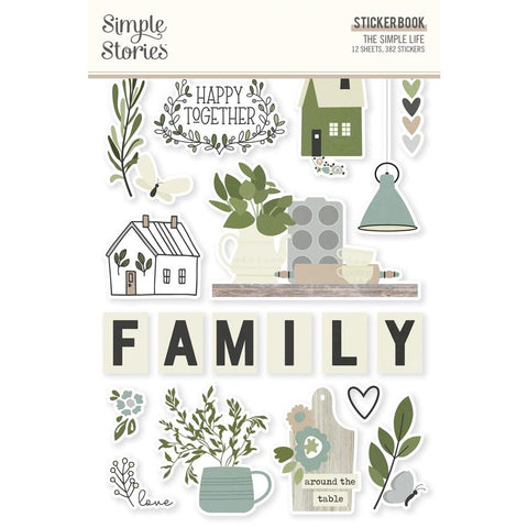 Simple Stories  Sticker Book  [Collection] - The Simple Life