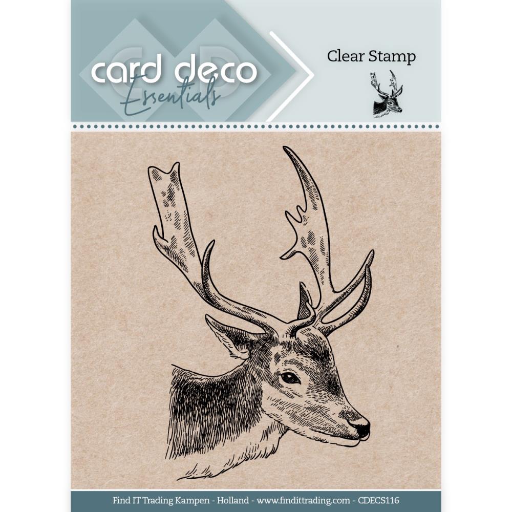 Find It Card Deco Essentials Stamps - Christmas Deer