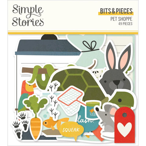 Simple Stories Bits & Pieces  [Collection] - Pet Shoppe