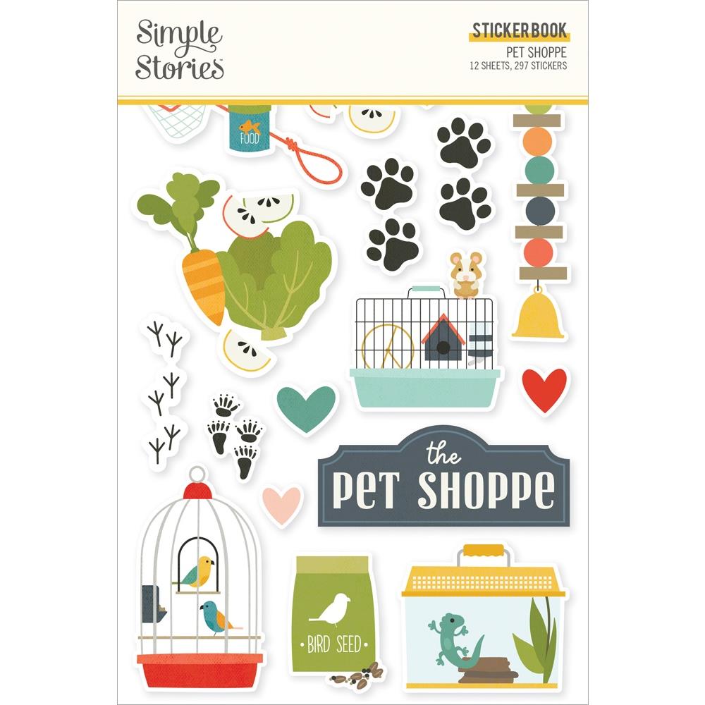 Simple Stories  Sticker Book  [Collection] - Pet Shoppe