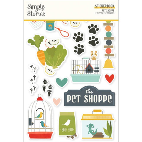 Simple Stories  Sticker Book  [Collection] - Pet Shoppe