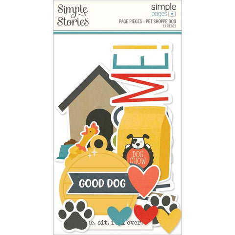 Simple Stories Page Pieces [Collection] - Pet Shoppe Dog