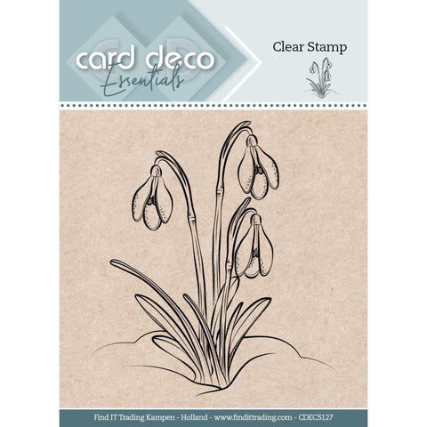 Find It Card Deco Essentials Stamps - Snowdrop