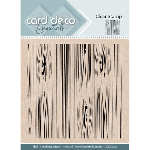 Find It Card Deco Essentials Stamps - Wood